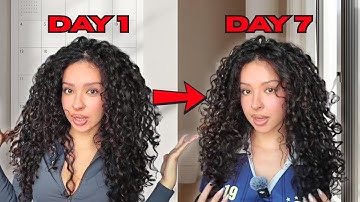 How I Keep My Curls PERFECT For A Whole WEEK