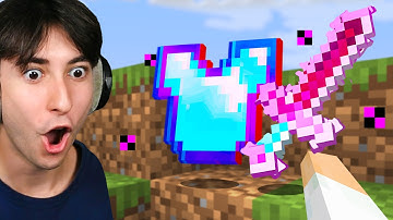 Minecraft, But Every Drop is Glitched