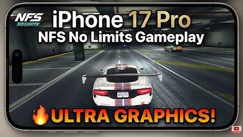 🔥 iPhone 17 Pro NFS No Limits 4K Gameplay — Ultra Realistic Graphics! 🤯🏎️