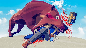 ANIMALS VS EVERY UNIT | Totally Accurate Battle Simulator-TABS