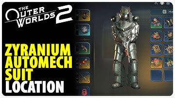 Zyranium Automech Suit Location | The Outer Worlds 2