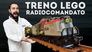 HO COSTRUITO UN TRENO CHE GIRA IN SOGGIORNO e mi PORTA LA BIRRA con  RADIOCOMANDO ESP8266 Fai Da Te