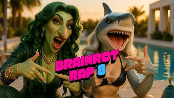 BRAINROT RAP Pt.8 | BRAINROT RAP GIRL Version [Official Video] - Party Tunes