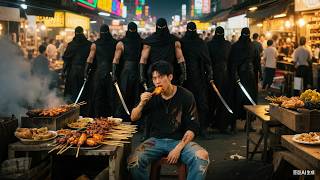 poor guy angered 10 master,One slap to subdue everyone,Billionaire beg to learn