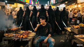 poor guy angered 10 master,One slap to subdue everyone,Billionaire beg to learn