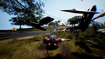 Burnout with loopings - Wreckreation gameplay