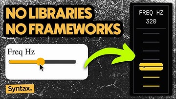 How To Make Amazing Range Inputs With CSS