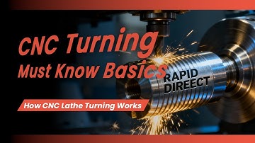 CNC Lathe Basics: How CNC Lathe Turning Works