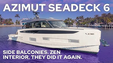 RESET YOUR MIND AND STEP INTO FREEDOM - AZIMUT SEADECK 6: YACHT TOUR