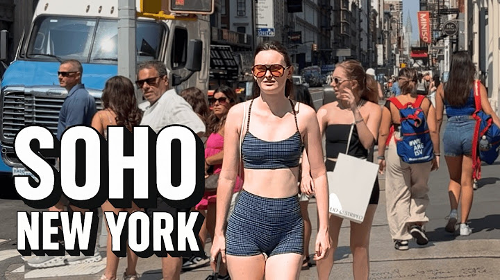 A Perfect Day in SoHo, Manhattan | New York Walking Tour 4K