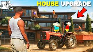 GTA V : Franklin & Shinchan Upgrade the Biggest House in Los Santos in GTA 5 ! in Telugu
