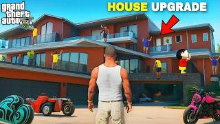 GTA V : Franklin & Shinchan Upgrade the Biggest House in Los Santos in GTA 5 ! in Telugu