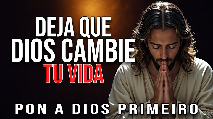 Pon a Dios Primero 🔥 Deja de Preocuparte por Todo y Confía en Dios