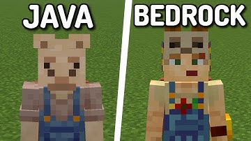Which Version of Minecraft is BETTER? (Java VS Bedrock)