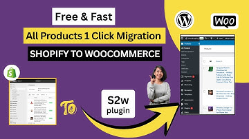 1-Click All Products Transfer: Shopify to WooCommerce Migration 2026 using S2W Plugin