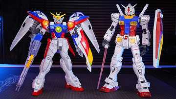 The Awesome Perfect Grade Sized WIng Gundam Zero From The 90s