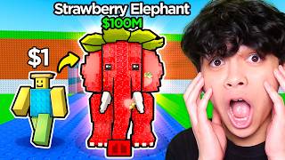 Starting Over as a NOOB with STRAWBERRY ELEPHANT In Steal A Brainrot!
