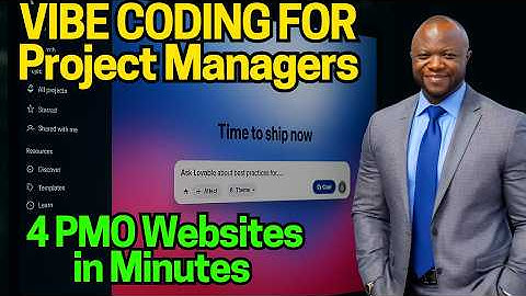 I Built 4 PMO Websites in Minutes Using Plain English (No Code) Base44, Replit, Lovable, Gemini