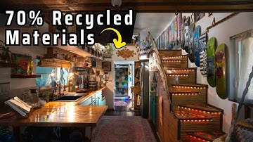 Creative Couple Built an EPIC Tiny House for Only $47k