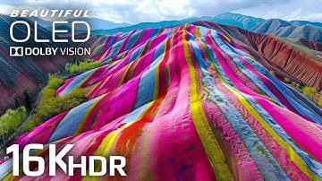 Most Beautiful Nature 16K HDR Video 120fps - Dolby Vision (Relaxing Music For Stress Relief)