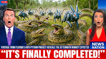 Beelden van het anti-Pythonproject in Florida onthullen de nasleep die NIEMAND had verwacht
