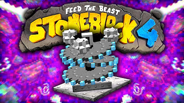 Minecraft StoneBlock 4 | EASY MOB & XP FARMING & WIRELESS POWER! #7 [Modded Questing Stoneblock]