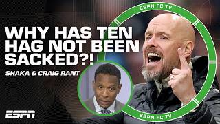 ERIK TEN HAG RANT 😤 'EMBARRASSING!' Shaka & Craig on Man United's RECORD-BREAKING LOSS 😮 | ESPN FC