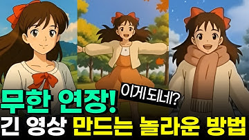 AI 영상, 프롬프트 없이 이미지 1장으로 30초 긴 애니메이션 만드는 법 (그록 Grok 무한 연장)