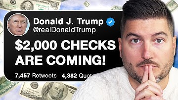 Trump’s $2,000 Stimulus Check Update (What You MUST Know)