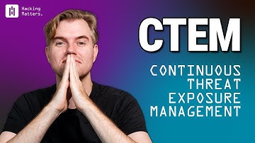 What is CTEM? Continuous Threat Exposure Management