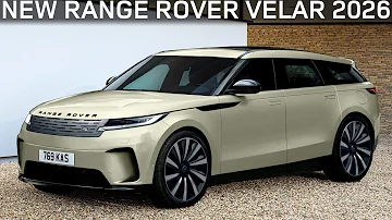 2025-2026 New Generation Range Rover Velar - First Look!