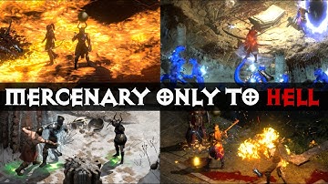 Diablo 2 - Mercenary Only Challenge Run Movie