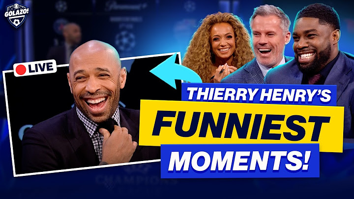 Thierry Henry's FUNNIEST Moments of 2024/25 season! | UCL Today | CBS Sports Golazo