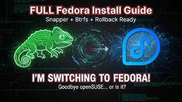 Install Fedora 43 with Btrfs snapshots and openSUSE-Style Rollback!
