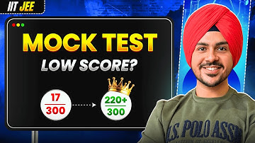IIT JEE Mock Test Strategy | My Story *motivation*