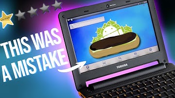 The first Android Laptop was a Disaster