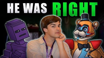 MatPat was RIGHT About Glamrock Freddy (yes, even with the Scott Interview) - FNAF Theory