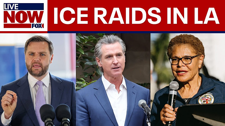 VP JD Vance takes shots at Newsom, Bass over LA protests, ICE raids