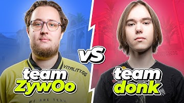 ZYWOO vs DONK on FACEIT with Utility Guide, Multi POV & Voice Comms (Dust2)