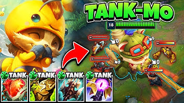 I BROKE THE TEEMO HP RECORD WITH 10,000 HEALTH! (TANK-MO IS BROKEN)