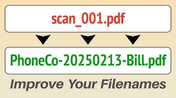 How to Name Digital Household Documents - Simple Rules That Work
