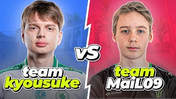KYOUSUKE vs MAIL09 on FACEIT with Utility Guide, Multi POV & Voice Comms (Dust2)