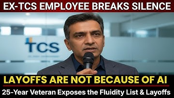 TCS Layoffs Truth: AI Is NOT the Reason | Ex-TCS Veteran With 25 Years Experience Reveals Everything