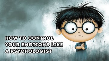 How to control your emotions like a psychologist.