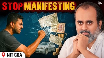 How to Live Creatively: Stop Manifesting, Start Questioning || Acharya Prashant, NIT Goa (2025)