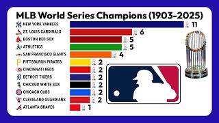All MLB World Series Champions (1903–2025) | Who Ruled Baseball? ⚾🏆