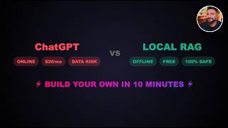 Build a Private ChatGPT with Ollama & LangChain (Full Local RAG Tutorial)