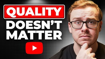 Video Quality And Thumbnails WON’T Grow Your YouTube Channel
