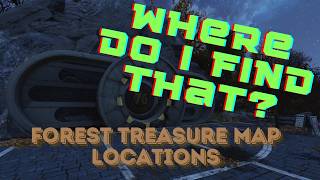 Forest Treasure Map Locations