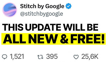De NIEUWE Google Stitch-update is GEWELDIG!